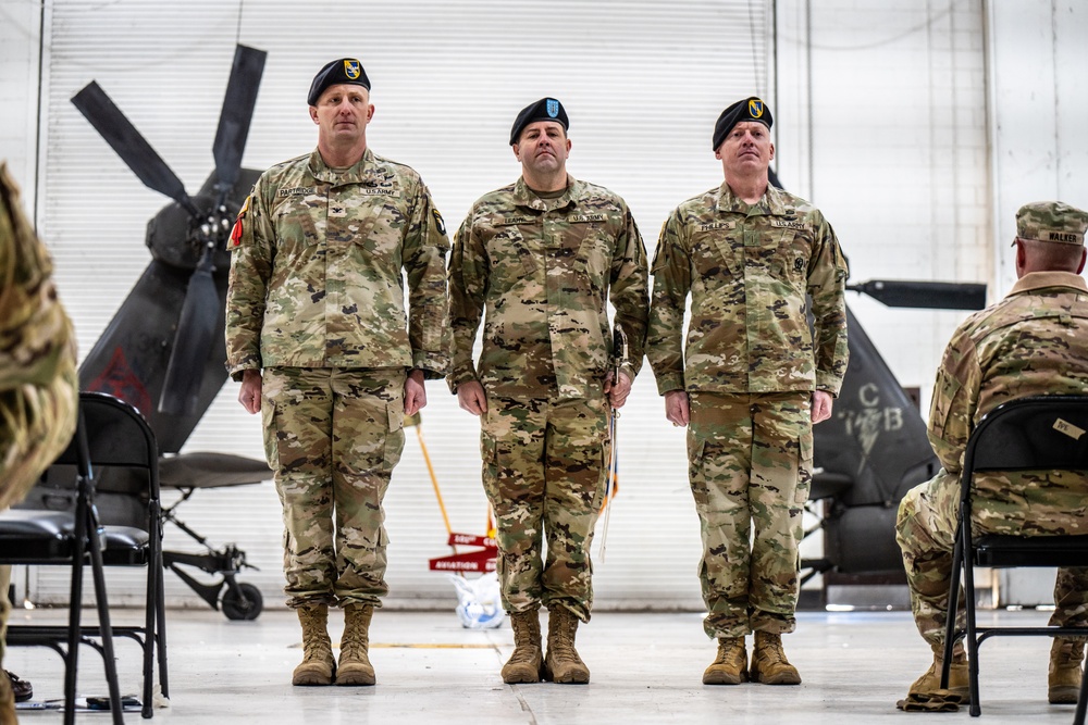 101st Combat Aviation Brigade Command Chief Warrant Officer Relinquishment of Responsibility