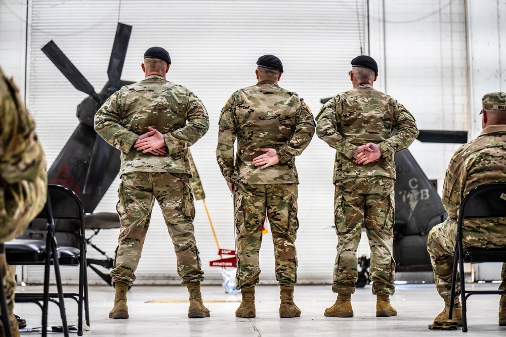 101st Combat Aviation Brigade Command Chief Warrant Officer Relinquishment of Responsibility