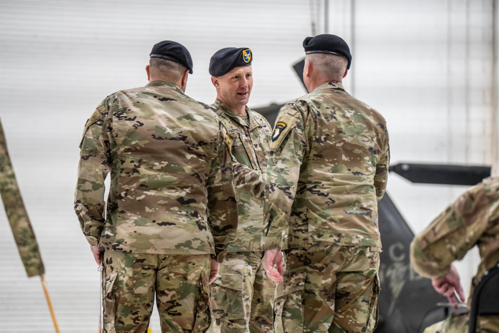 101st Combat Aviation Brigade Command Chief Warrant Officer Relinquishment of Responsibility