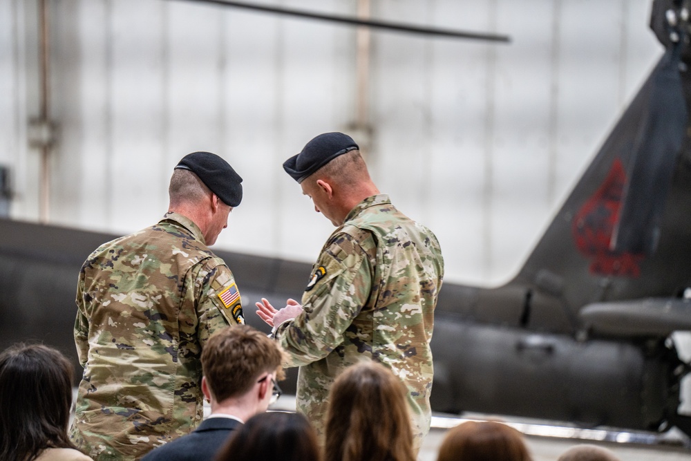 101st Combat Aviation Brigade Command Chief Warrant Officer Relinquishment of Responsibility