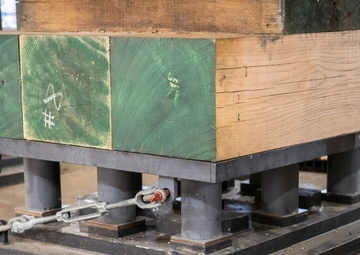 Removal of Keel Blocks from USS Boise