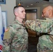 USASMDC commander visits NSDC, presents Basic Space Badge to Soldier