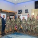 USASMDC commander visits NSDC, presents Basic Space Badge to Soldier