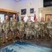 USASMDC commander visits NSDC, presents Basic Space Badge to Soldier