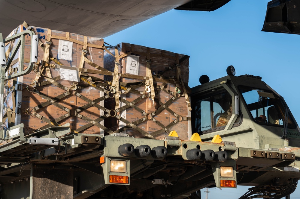 7 LRS supports humanitarian aid mission