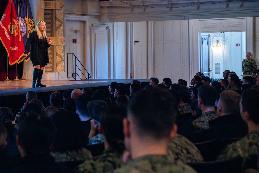 U.S. Naval Academy hosts Dr. Lisa Miller during Spiritual Readiness Week