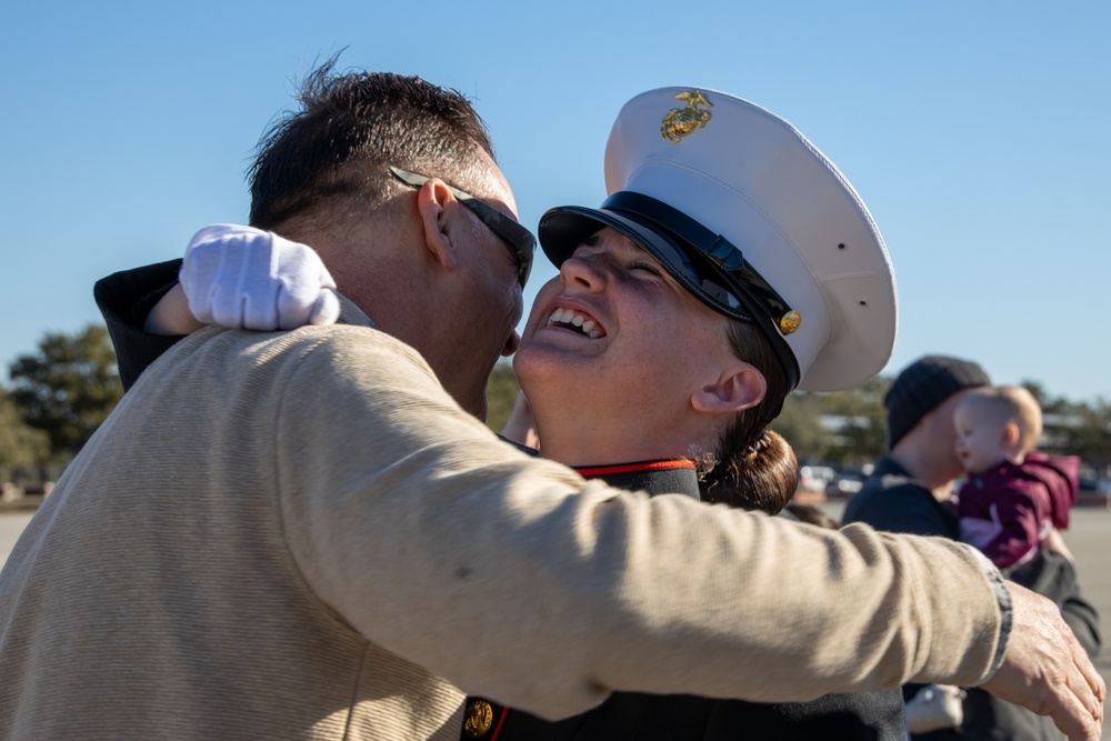 Ocean Springs native graduates as the honor graduate for November Company, Marine Corps Recruit Depot Parris Island