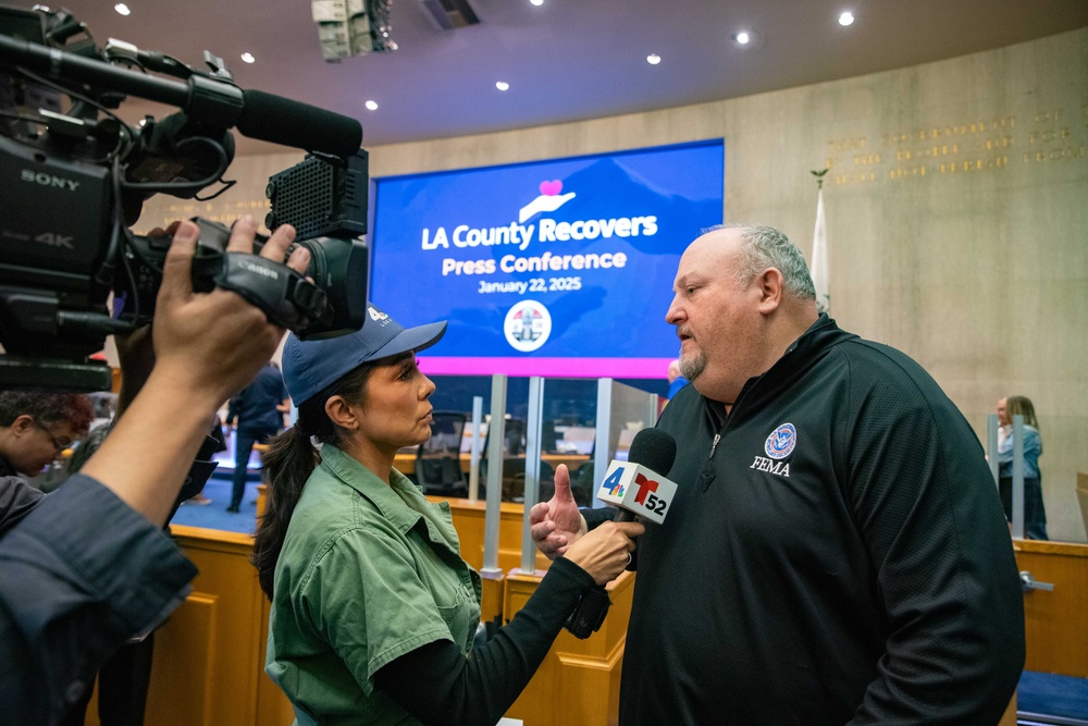 LA County Recovers Press Conference