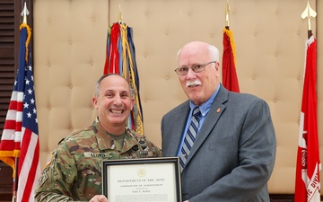 North Atlantic Division commander honors longtime civilian employees