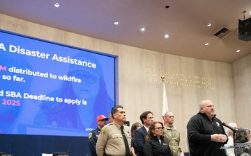 LA County Recovers Press Conference