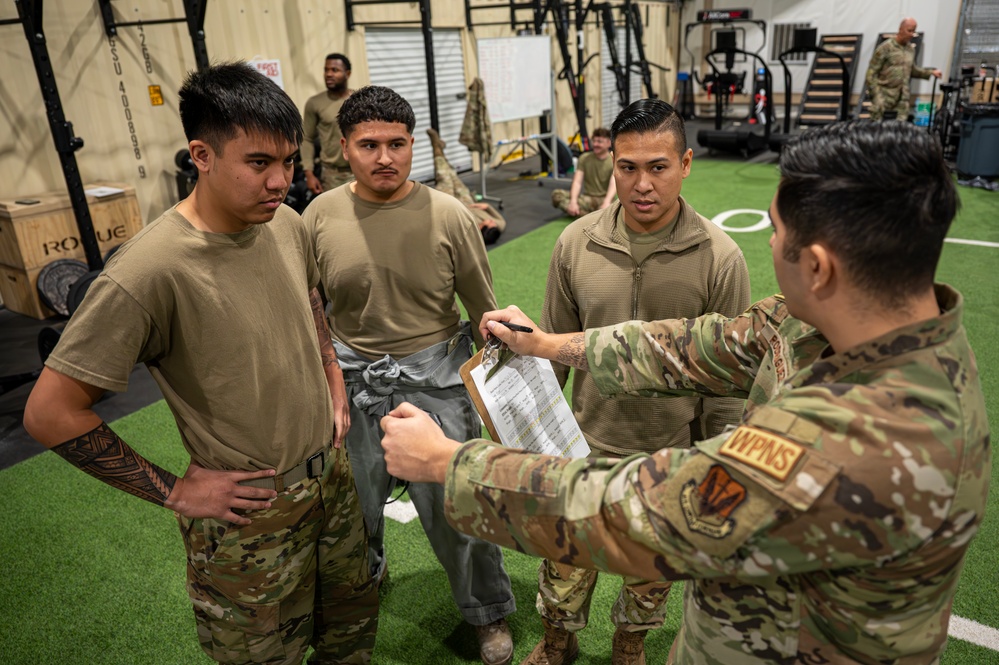 Annual Weapons Load Fitness Evaluation at Nellis AFB
