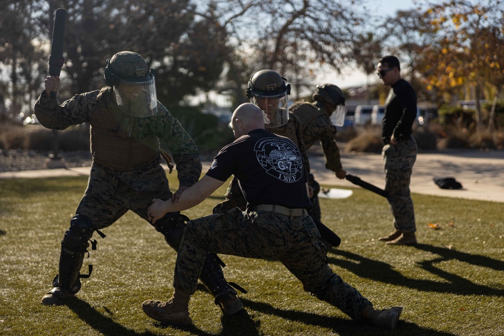 I MEF Support Battalion non-lethal weapons course