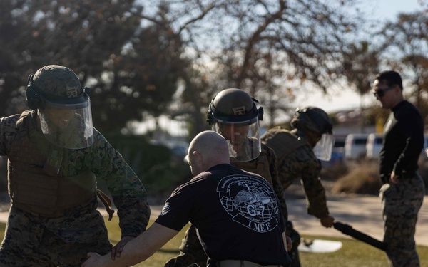 I MEF Support Battalion non-lethal weapons course