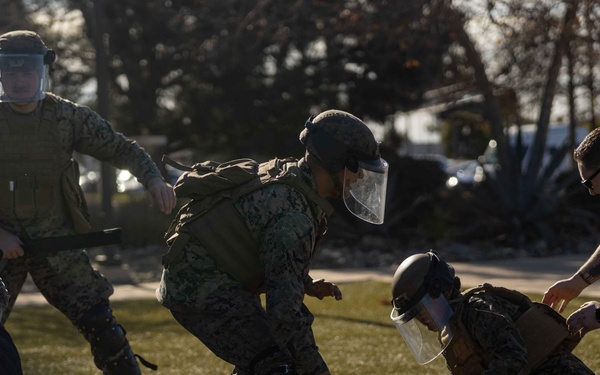 I MEF Support Battalion non-lethal weapons course