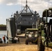 US Army Mariners load US Marines' gear onto LSV 4 for Big Island Combat Readiness Evaluation