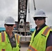 OICC MCM Staff Observe a Crane Load Test on their Project Site