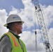 OICC MCM's Safety Manger Supervises a Crane Load Test