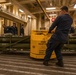 31st MEU | HIMARS Ammunition onload USS San Diego (LPD 22)