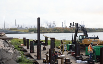 USACE breaks ground on next phase of Port Arthur hurricane protection project