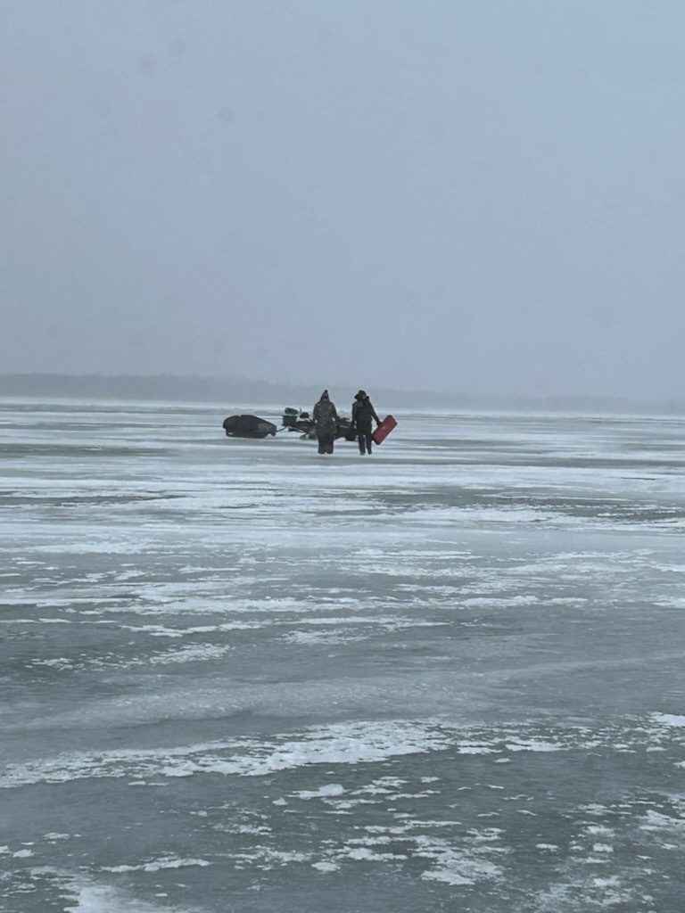 Coast Guard rescues two from ice floe Saginaw Bay