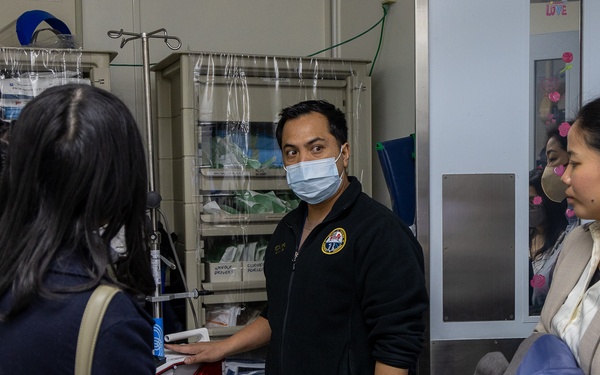 USNMRTC Yokosuka Hosts Tour for St. Luke’s International University Graduate Students