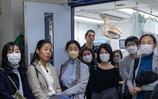 USNMRTC Yokosuka Hosts Tour for St. Luke’s International University Graduate Students