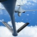 B-1B Lancer conducts aerial refueling during Bomber Task Force 25-1