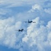 B-1B Lancer conducts aerial refueling during Bomber Task Force 25-1