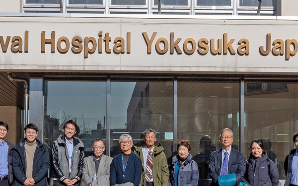 Japanese Fellows Host Tour of USNH Yokosuka