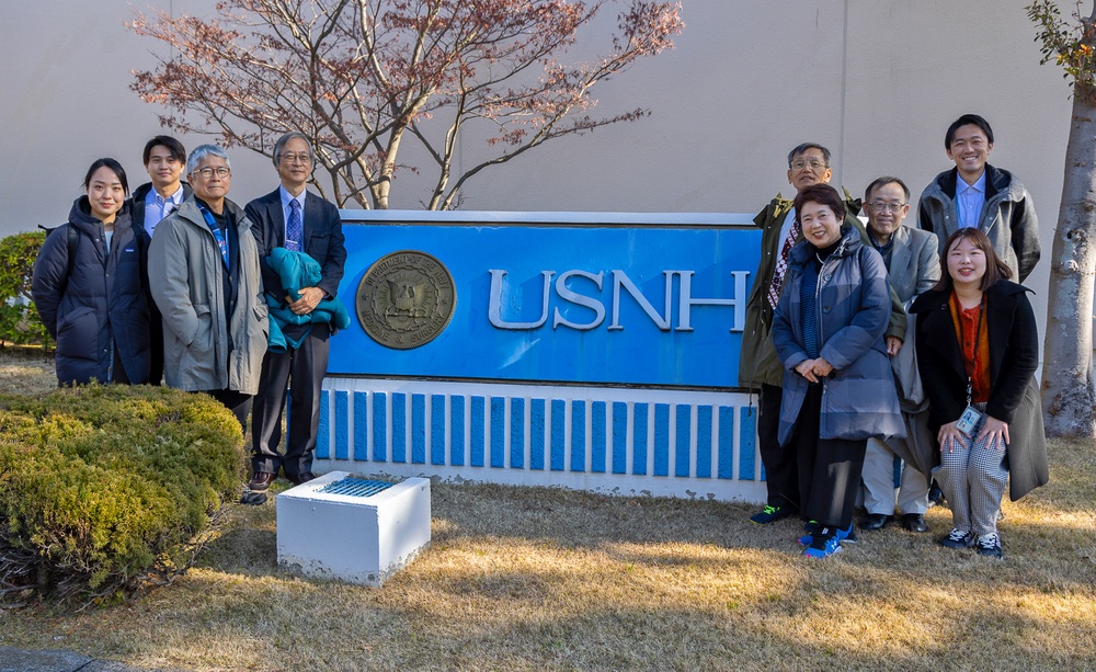 Japanese Fellows Host Tour of USNH Yokosuka