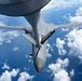 B-1B Lancer conducts aerial refueling during Bomber Task Force 25-1