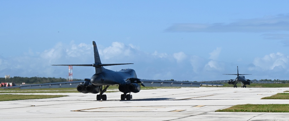 34th Expeditionary Bomb Squadron conducts training mission supporting BTF 25-1