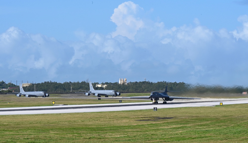 34th Expeditionary Bomb Squadron conducts training mission supporting BTF 25-1