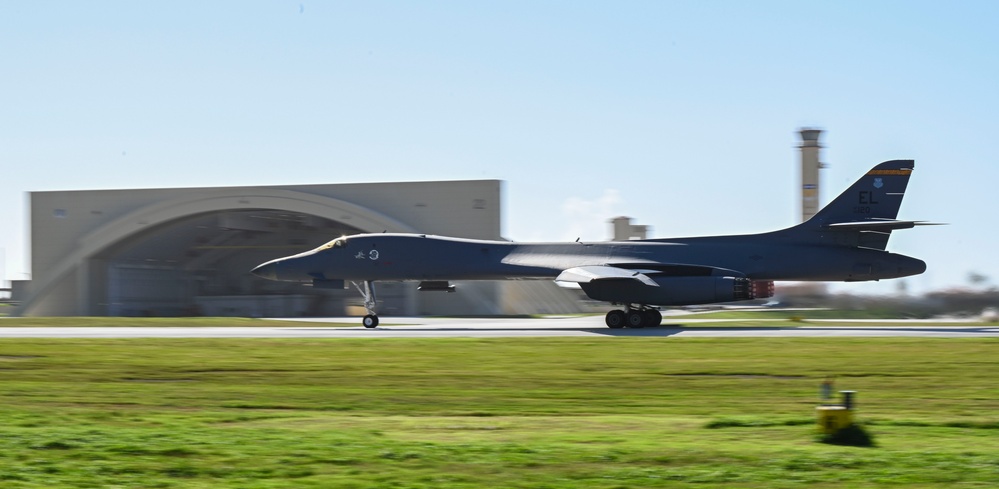 34th Expeditionary Bomb Squadron conducts training mission supporting BTF 25-1