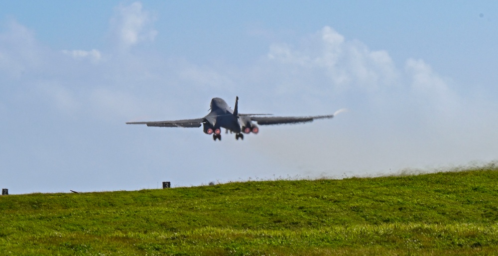 34th Expeditionary Bomb Squadron conducts training mission supporting BTF 25-1