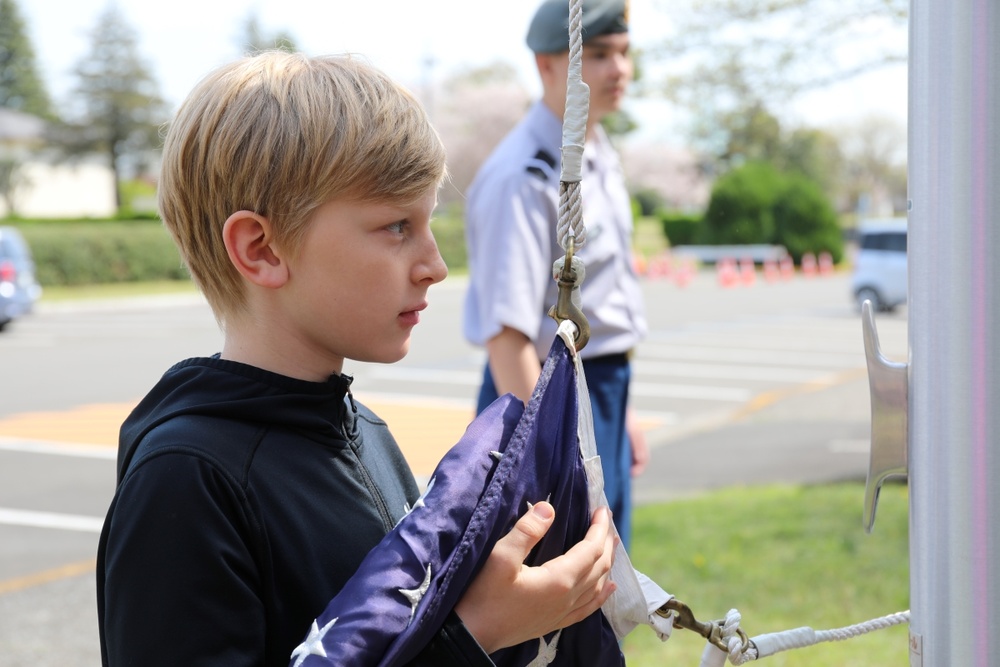 JROTC cadets instill values of leadership, respect in elementary students through service project