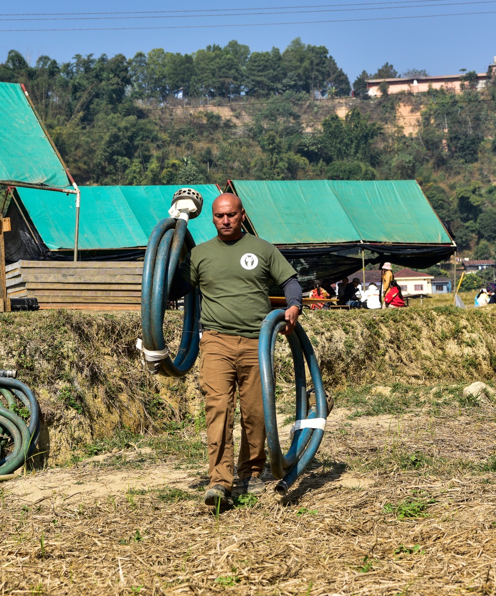 DPAA Personnel Set Up Recovery Site in Laos