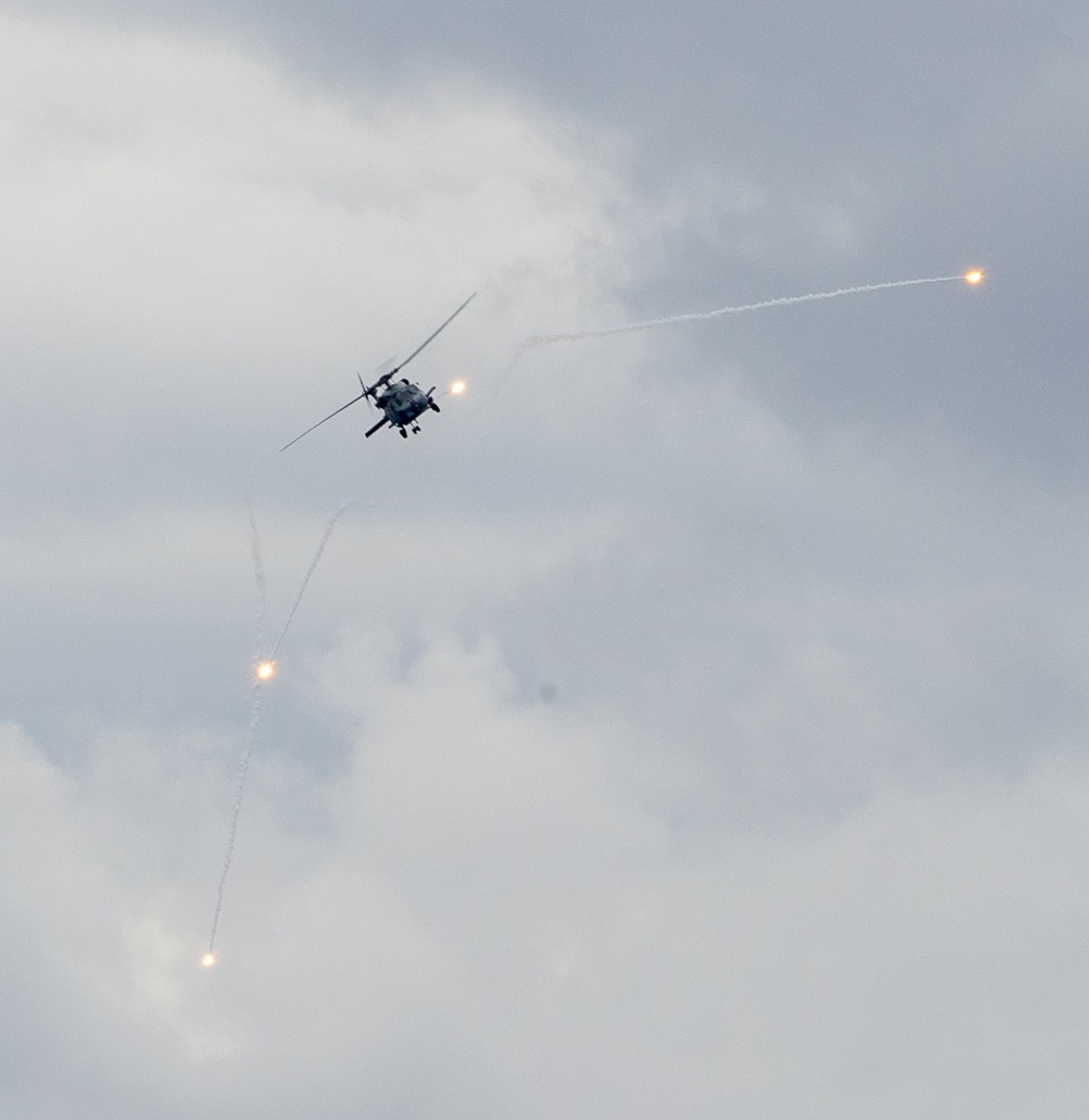 USS Preble (DDG 88), HSM-51 Helicopter Evasive Maneuver Drill