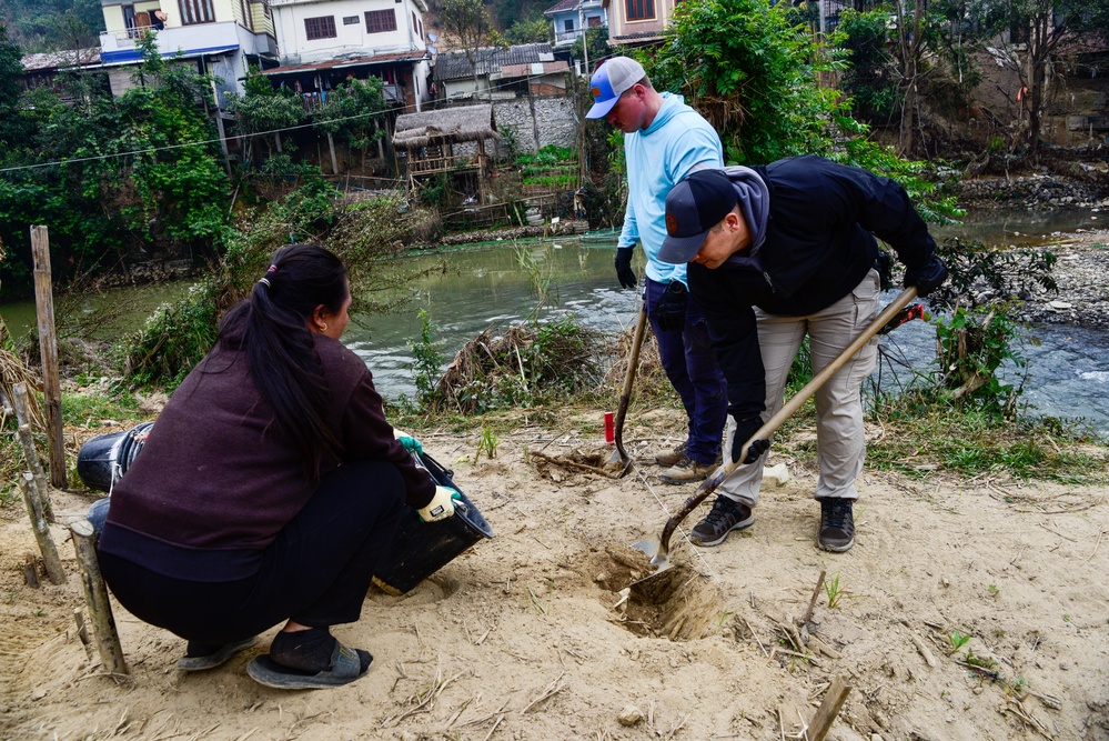 DPAA Personnel Begin Site Excavation Operations in Laos