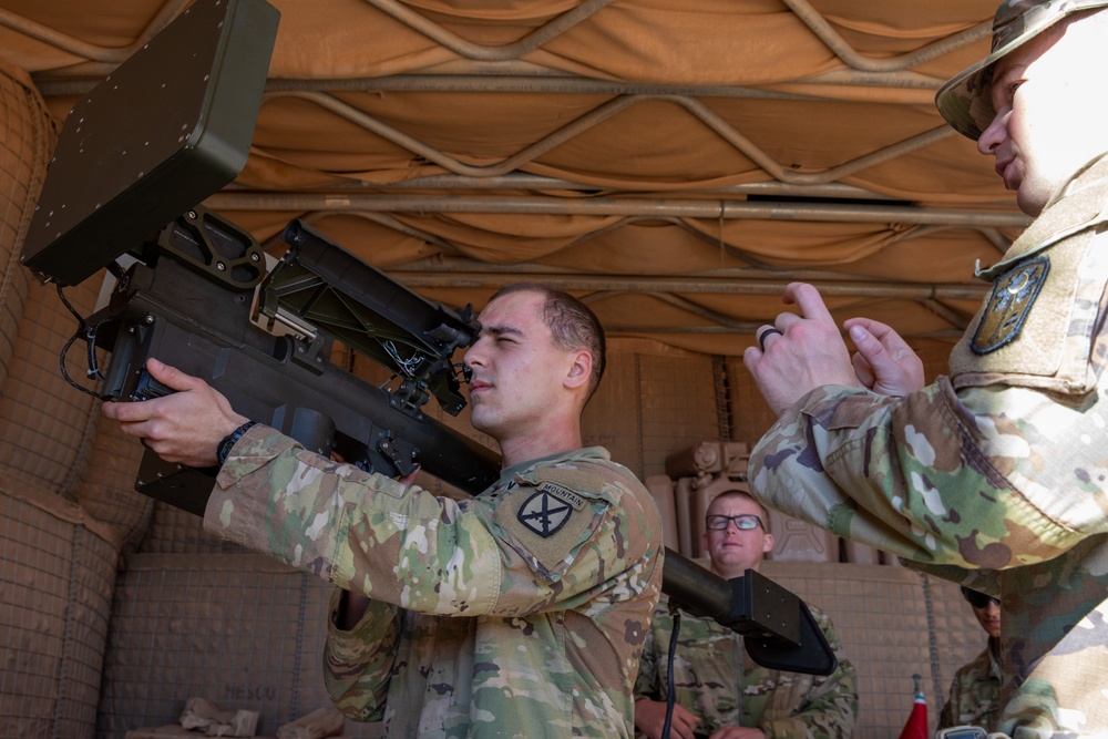 U.S. Army Forces aiming high