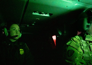 CBP conducts aerial reconnaissance with Task Force Sentinel