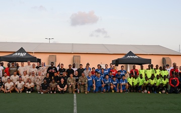 CJTF-HOA hosts Multinational Sports Event with partner nations