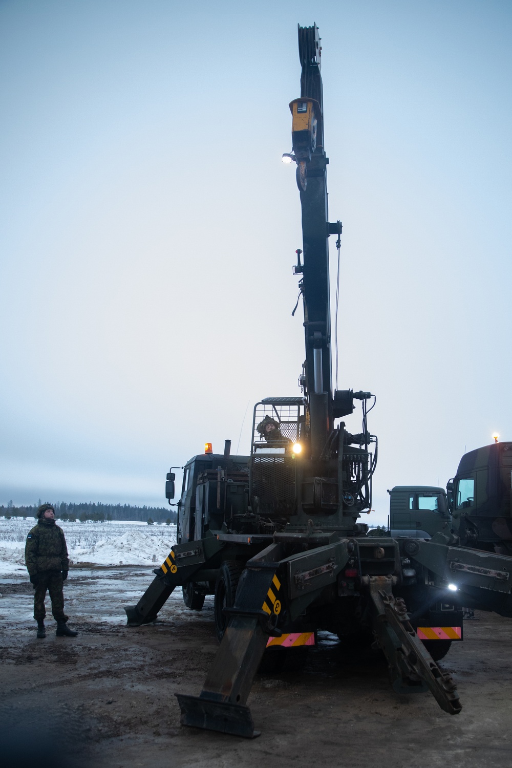 3-321st Field Artillery Regiment participate in International Vehicle Recovery Day