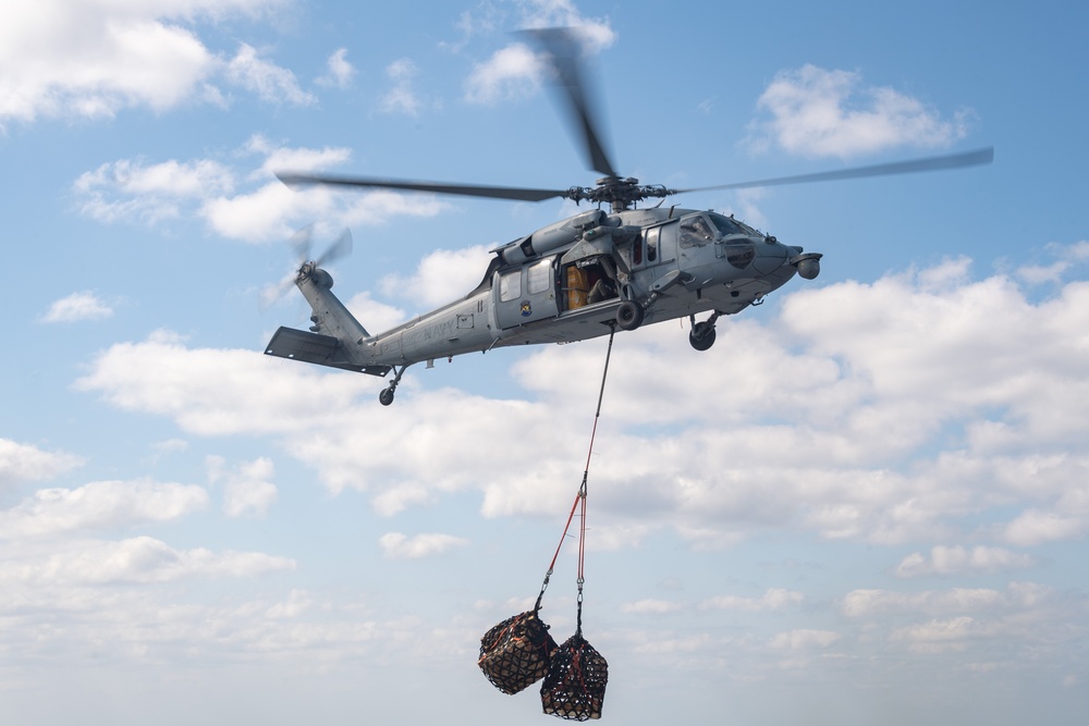 VERTREP aboard USS America (LHA 6)