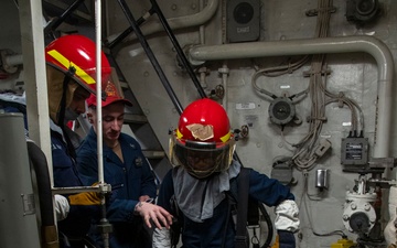 Flying Squad Drill aboard USS America (LHA 6)