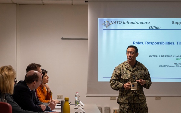 NAVFAC EURAFCENT hosts a bilateral U.S/ Italy NSIP meeting