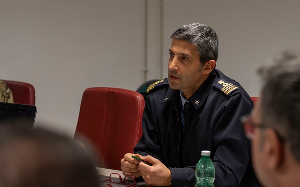 NAVFAC EURAFCENT hosts a bilateral U.S/ Italy NSIP meeting