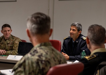 NAVFAC EURAFCENT hosts a bilateral U.S/ Italy NSIP meeting