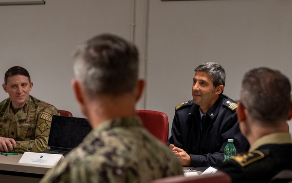 NAVFAC EURAFCENT hosts a bilateral U.S/ Italy NSIP meeting