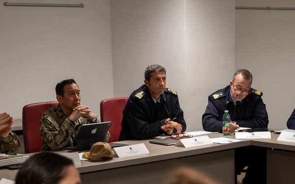 NAVFAC EURAFCENT hosts a bilateral U.S/ Italy NSIP meeting